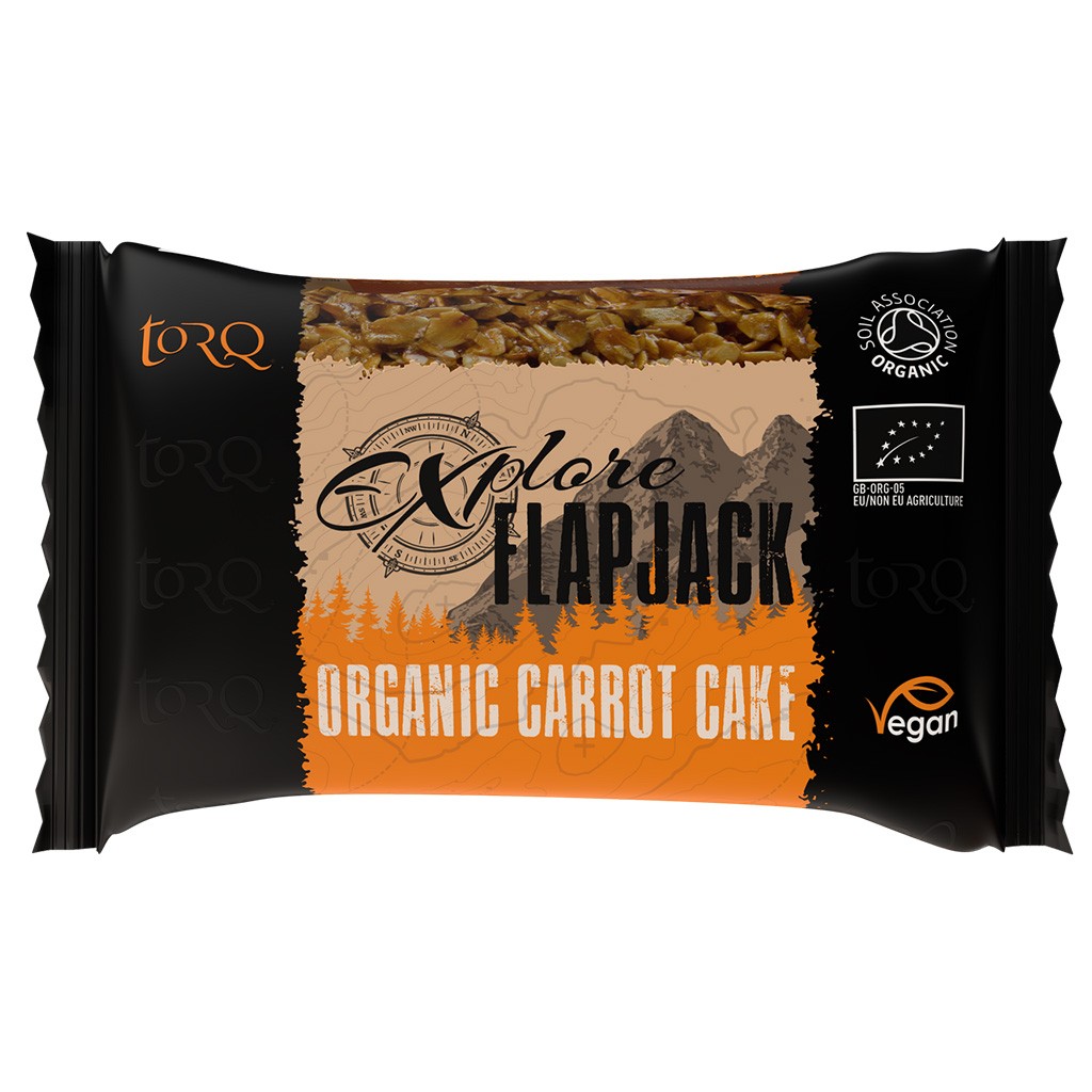 Organic Carrot Cake Vegan Energy Bars – Certified Gluten-Free, Balanced