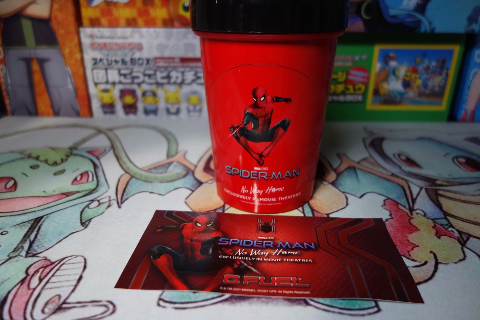 Spiderman No Way Home Hybrid Suit G fuel Collector’s Box Brand New On Hand!