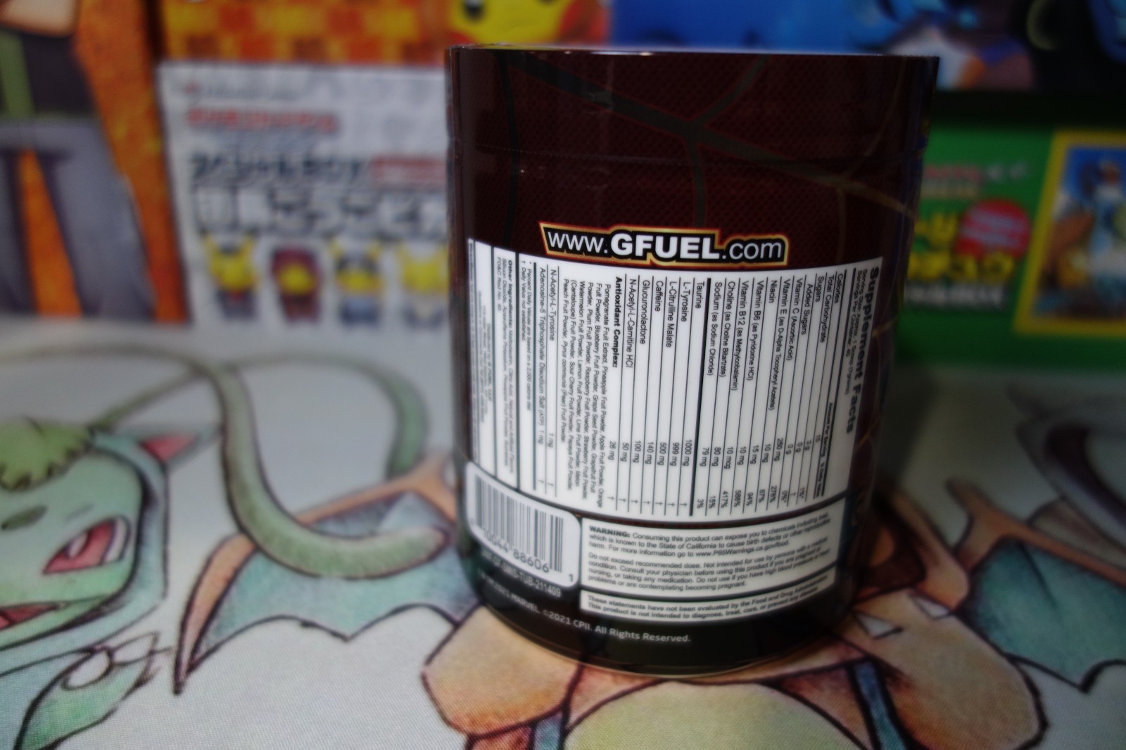 Spiderman No Way Home Red and Blue G fuel Collector’s Box Brand New On Hand!