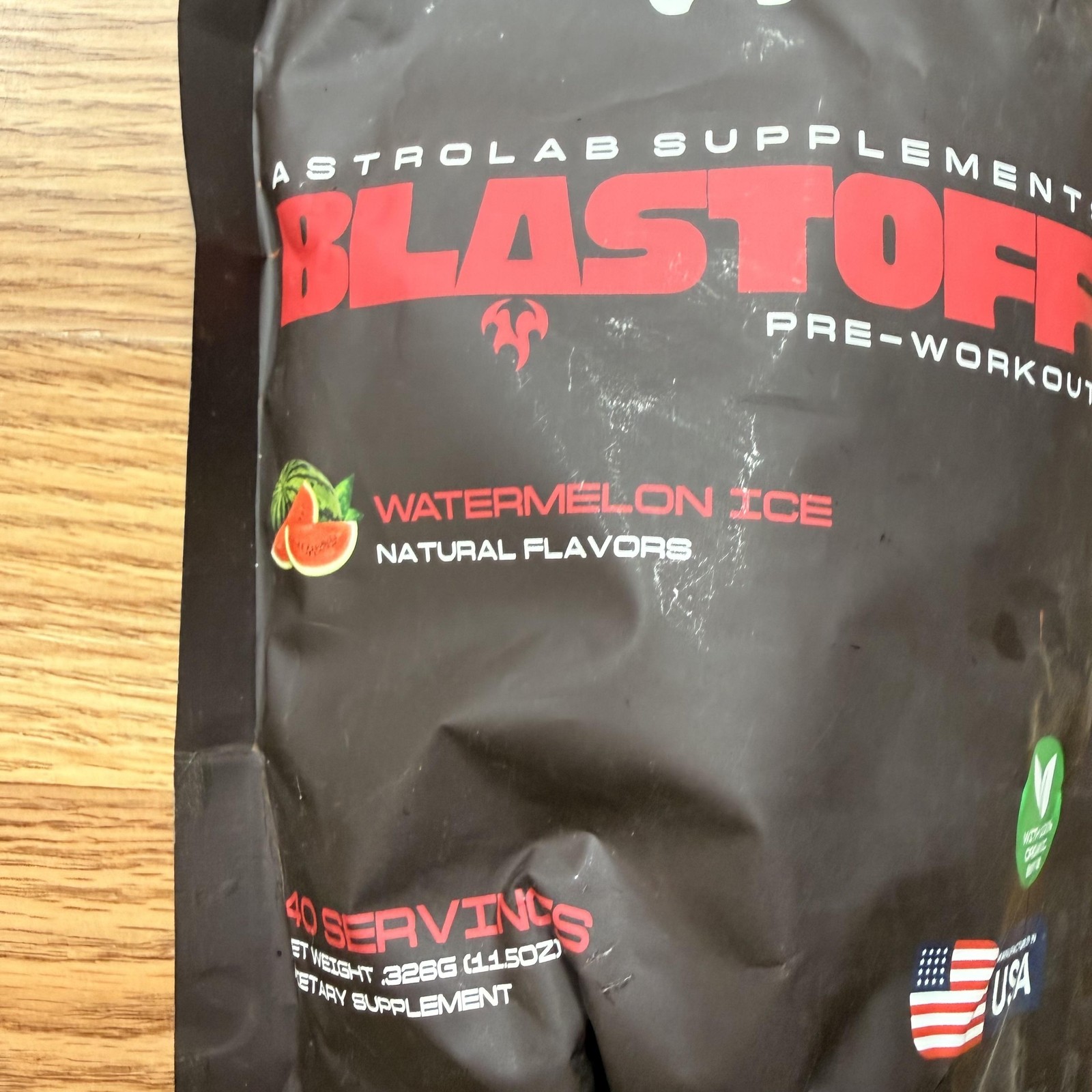 Astrolab Supplements Blastoff Pre-Workout 40 Servings 11.5oz Watermelon Ice New