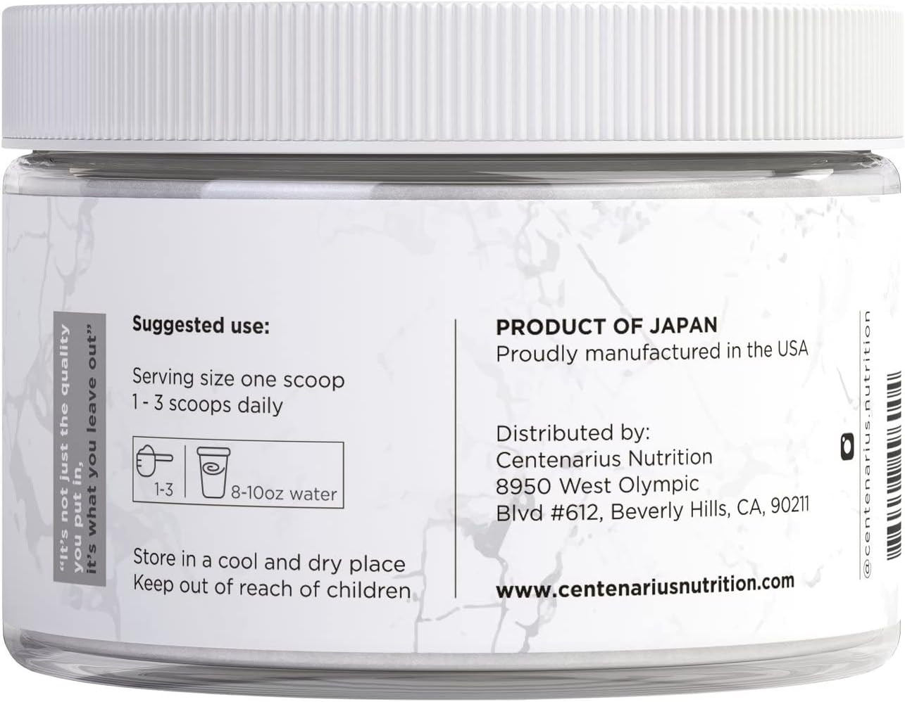 Premium Glycine Powder 250G | Amino Acids Supplement for Post Workout Muscle Rec