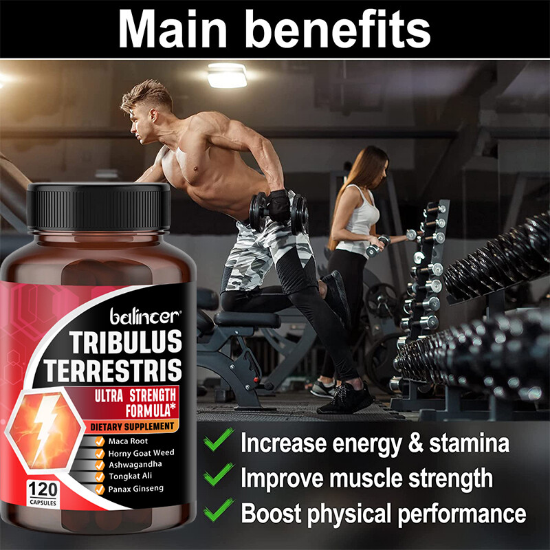 TRIBULUS TERRESTRIS ULTRA STRENGTH caps*Increase energy&stamina,muscle strength