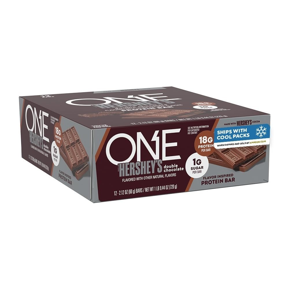 ONE Reese’s Peanut Butter Protein Bar, 18g Protein, Gluten Free, 12 ct