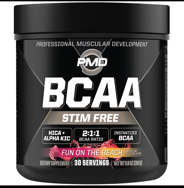 PMD BCAA’s Stim-Free for Performance & Recovery – Fun on the Beach (30 Serve)
