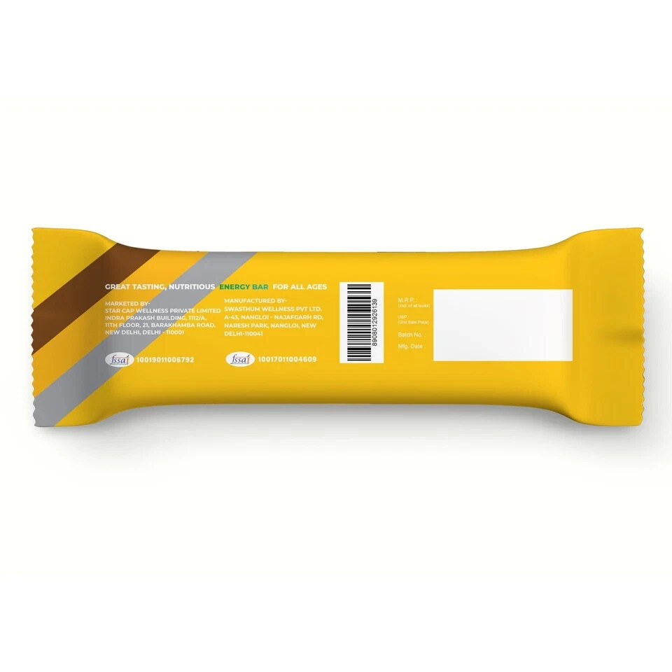 Fitspire Banana Walnut Energy Bar | 21g Protein With Premium Advanced Whey Blend
