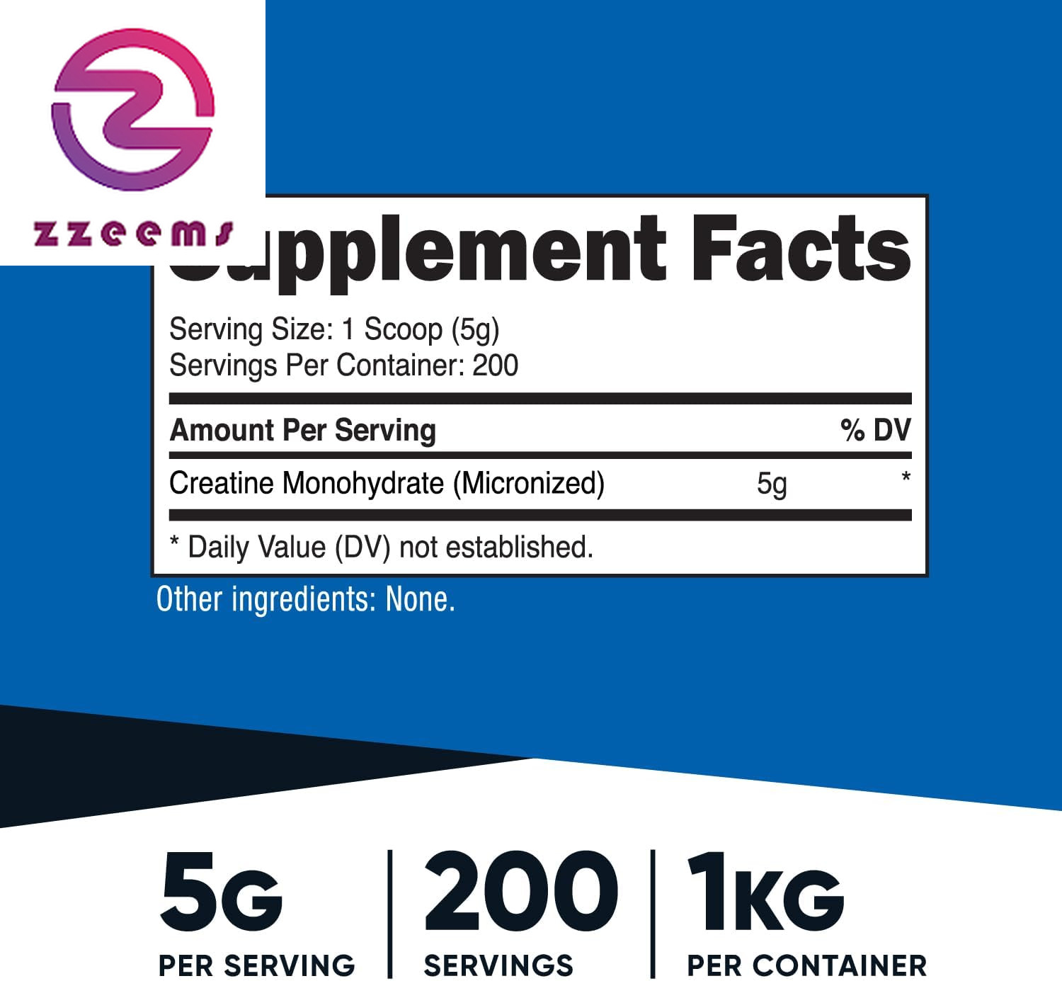 Creatine Monohydrate Micronized Powder (1 KG) – Pure Creatine Monohydrate