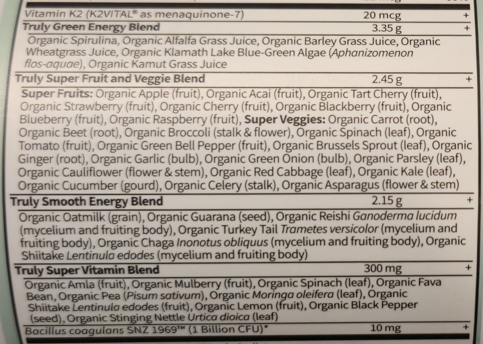 Garden Of Life SPORT ORGANIC GREENS Powder 9 oz (30 Serv) Original Fla BY 05/26