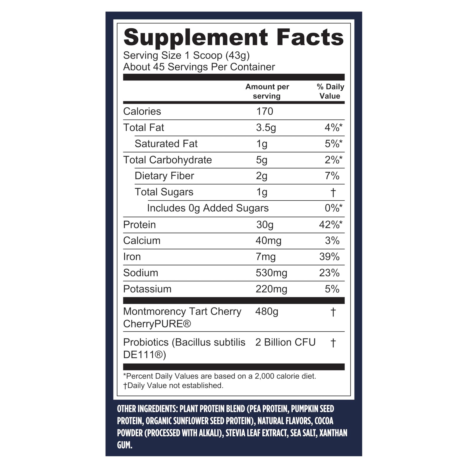Vega Premium Sport Mocha Protein Powder 30G Plant Based Protein 4.25Lb 45 Ser…
