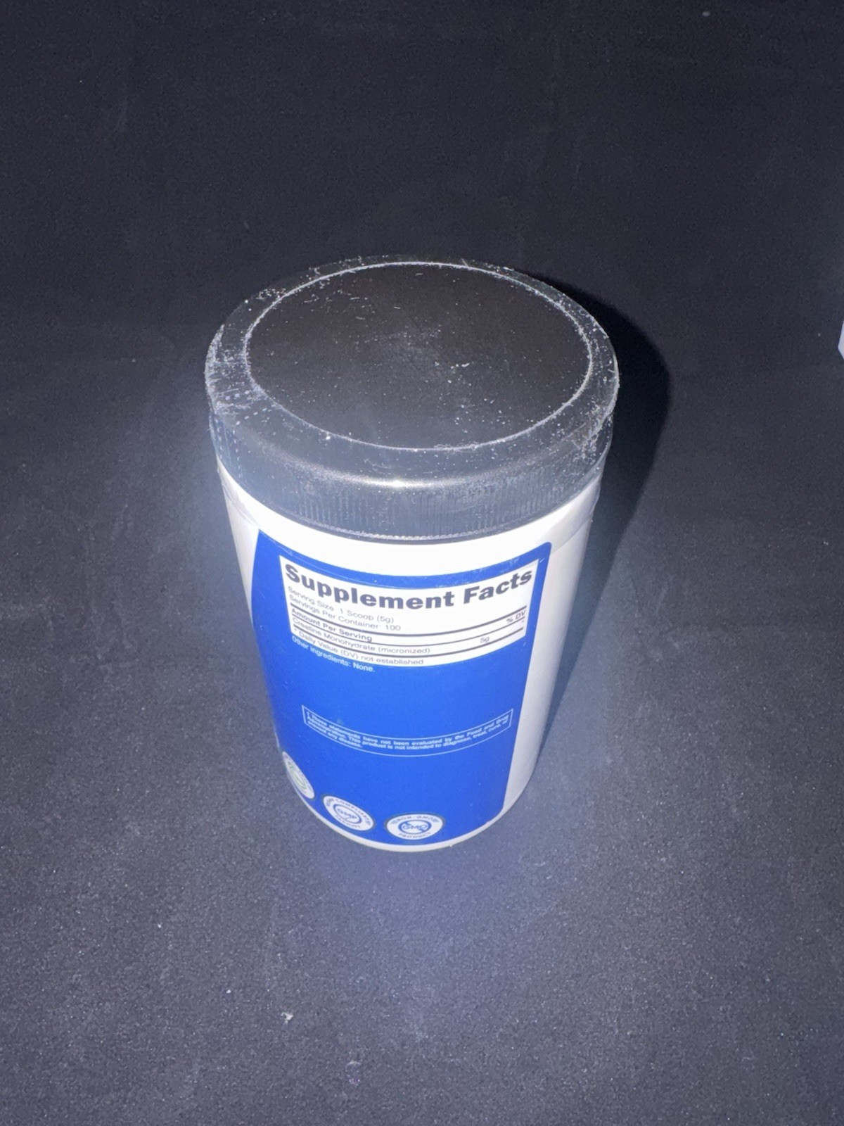 Nutricost Pure Creatine Monohydrate 500 Gram Powder Unflavored Exp 04/2029