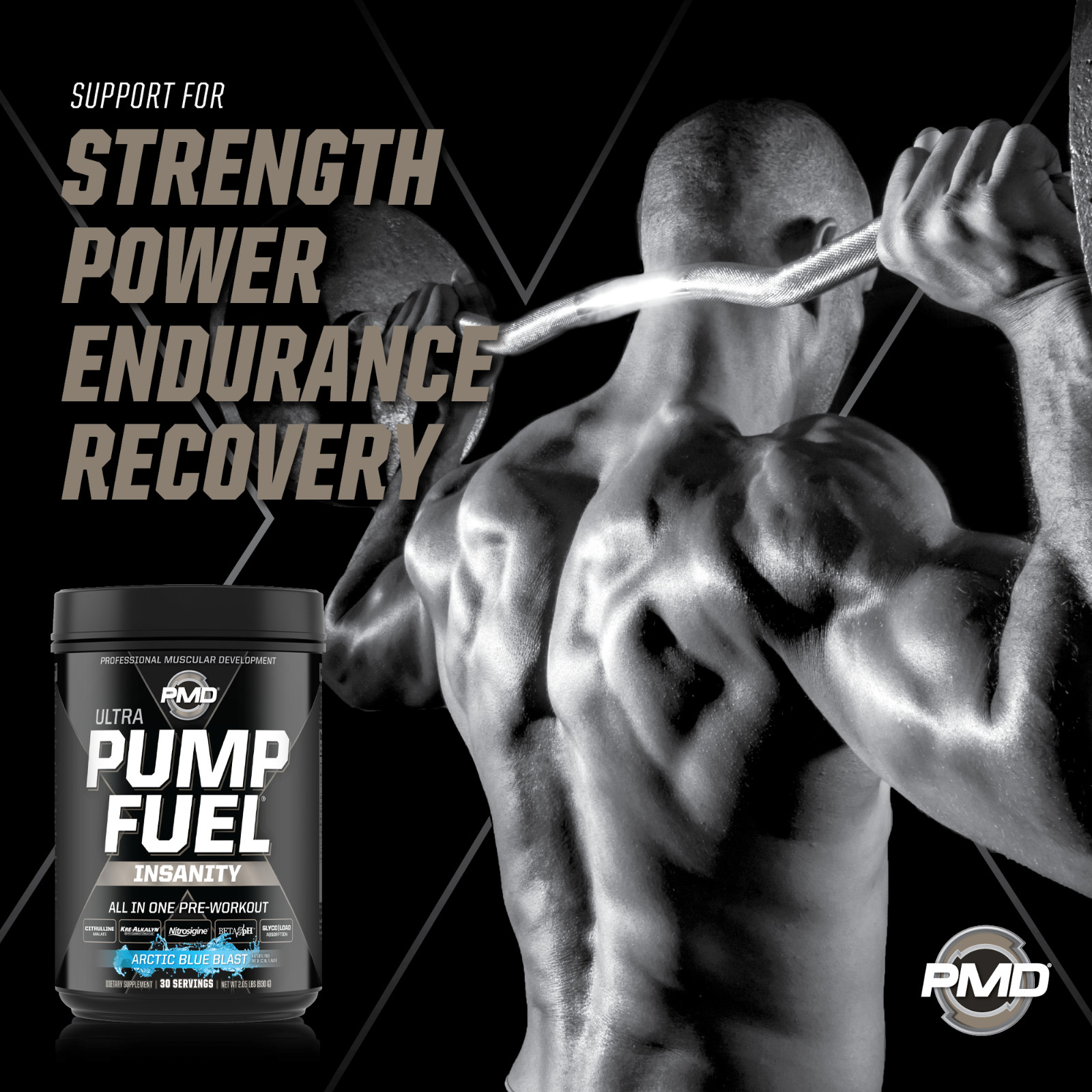 PUMP FUEL ULTRA INSANITY GLYCO LOAD – ARCTIC BLUE BLAST