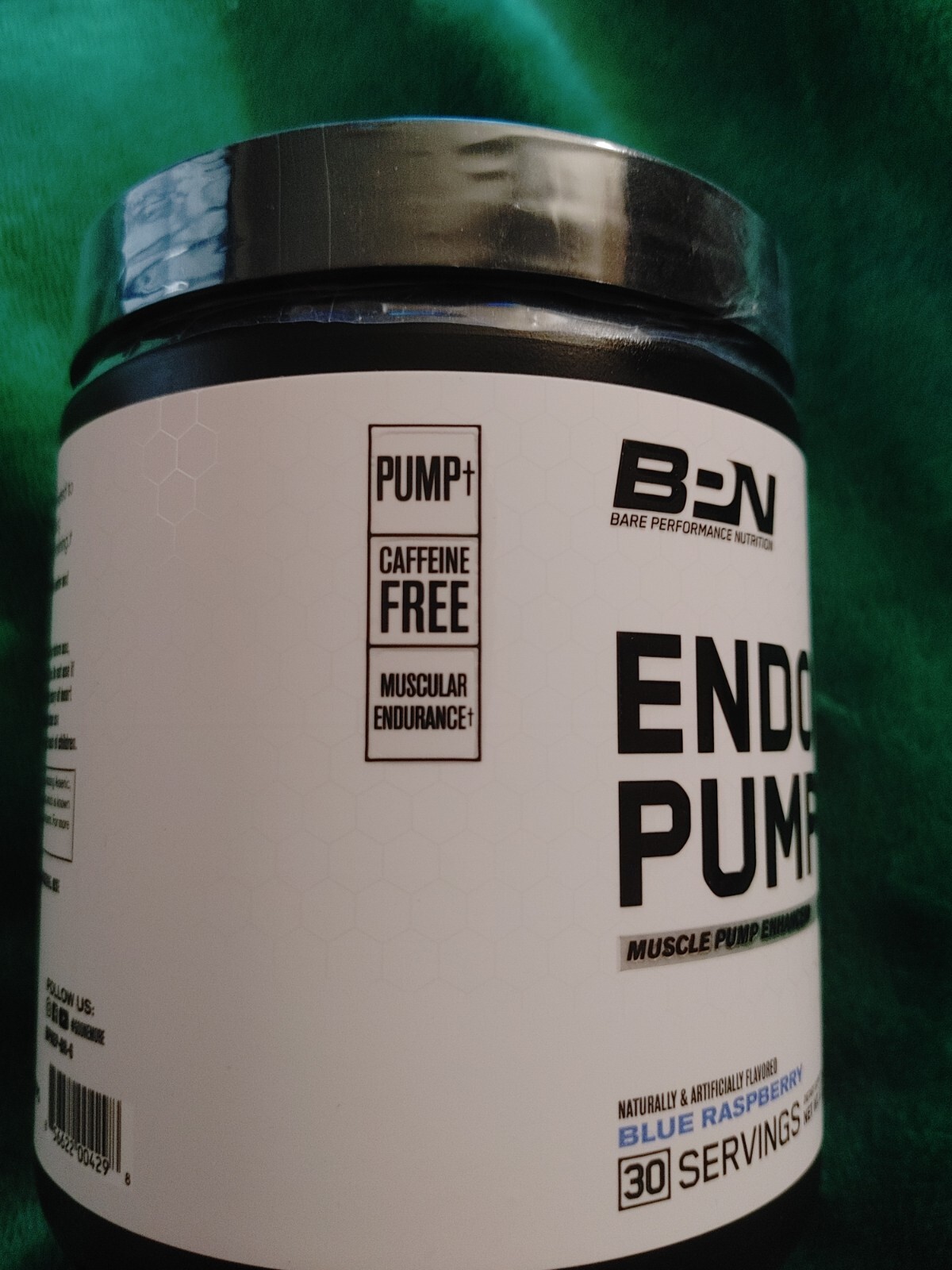 BARE PERFORMANCE NUTRITION Endo Pump Muscle Pump Enhancer- L-Citrulline, NO3-T