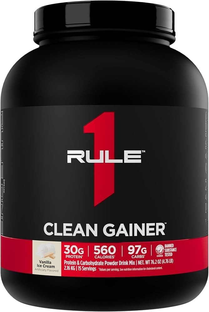 CLEAN GAINER RULE 1 VANILLA ICE CREAM 5 lbs (2,275 g)