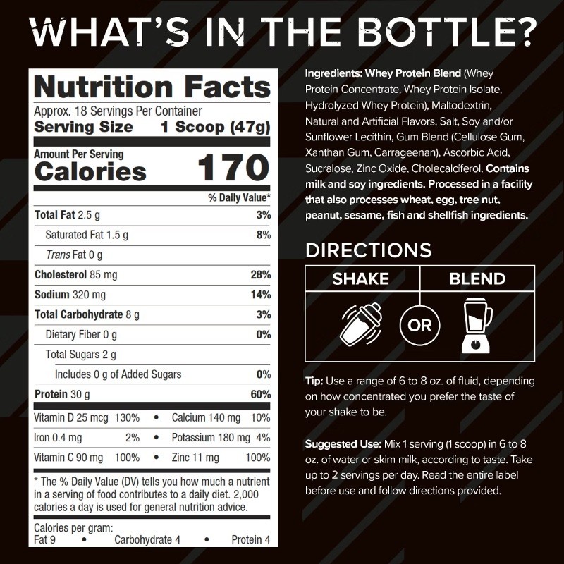 Six Star 100% Whey Protein Plus Kelloggs – Frosted Flakes – 1.81 lbs:Gluten-Free