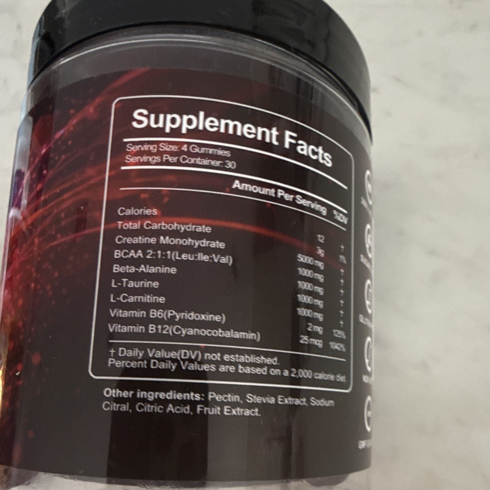 ooToo Creatine Monohydrate Gummies 120 Mixed Berry Vegan Sugar Free 9000mg