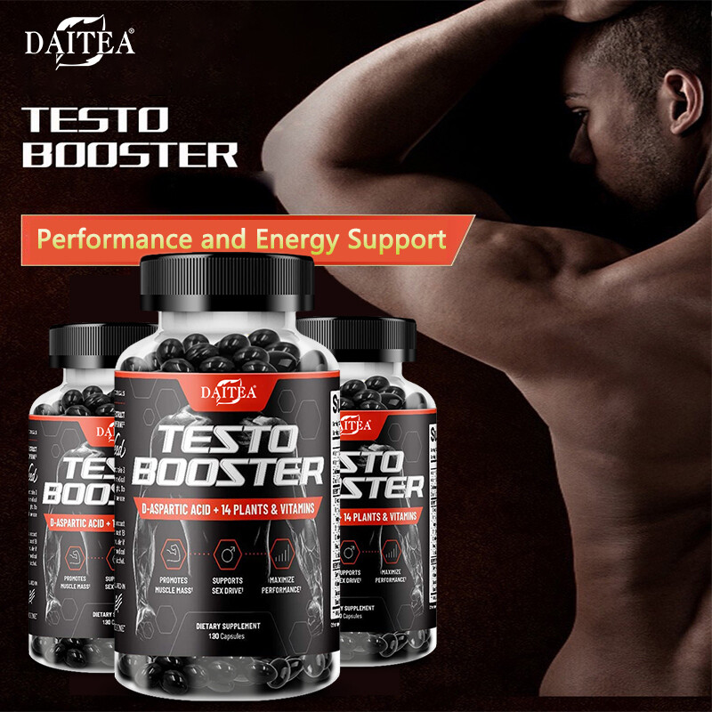 Testosterone Booster for Men,Male Enhancement Pills, Energy,Libido 30/60/120Caps