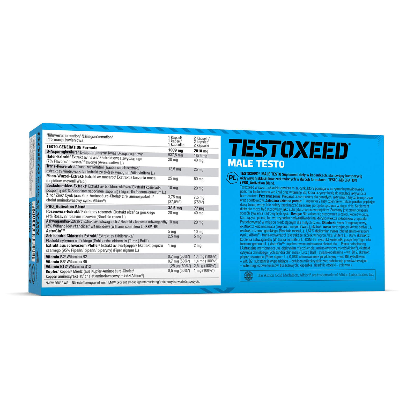 OLIMP TESTOXEED – Testosterone Booster Muscle Building Male Testo Blend