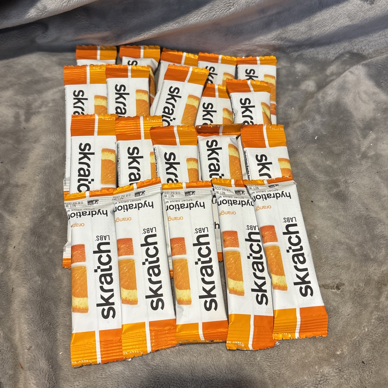 Skratch Labs Sport Hydration Drink Mix – Orange – 20 servings Loose packages