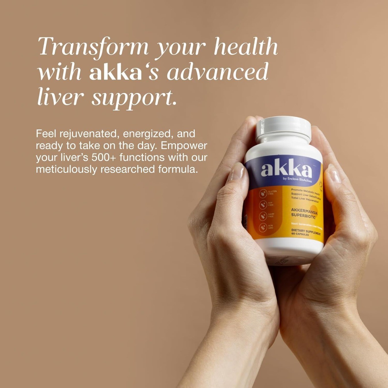 Premium Plant-Based Liver Cleanse Detox and Repair Superbiotic Supplement