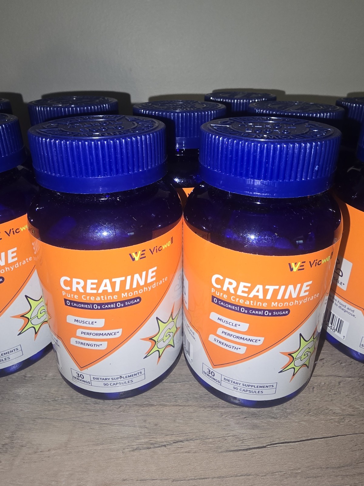 4 Pack Creatine Monohydrate 360 Capsules Exp 10/2027 New Sealed