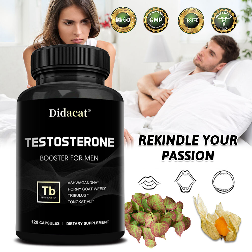 Natural Testosteron Booster Increase Energy Improve Muscle Mass Strength Growth