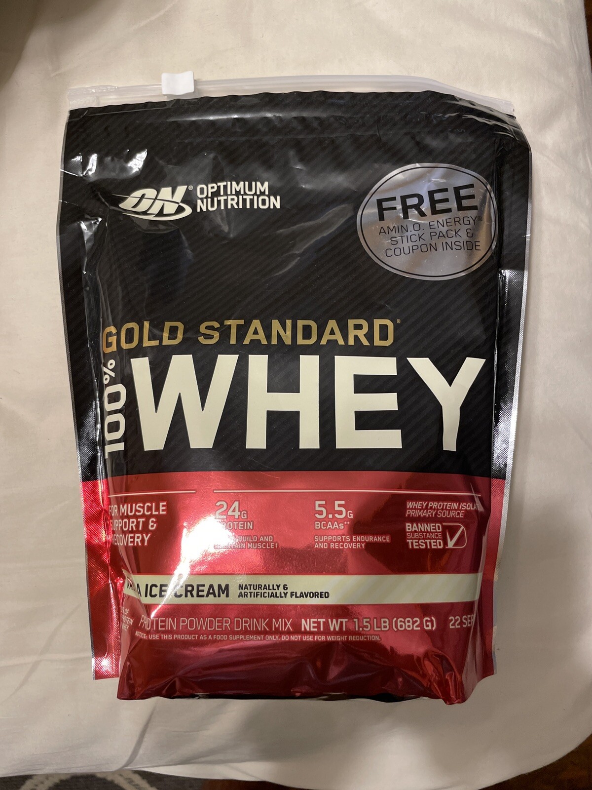 Gold Standard 100 Whey Protein Powder Double Rich Chocolate 2 Pound