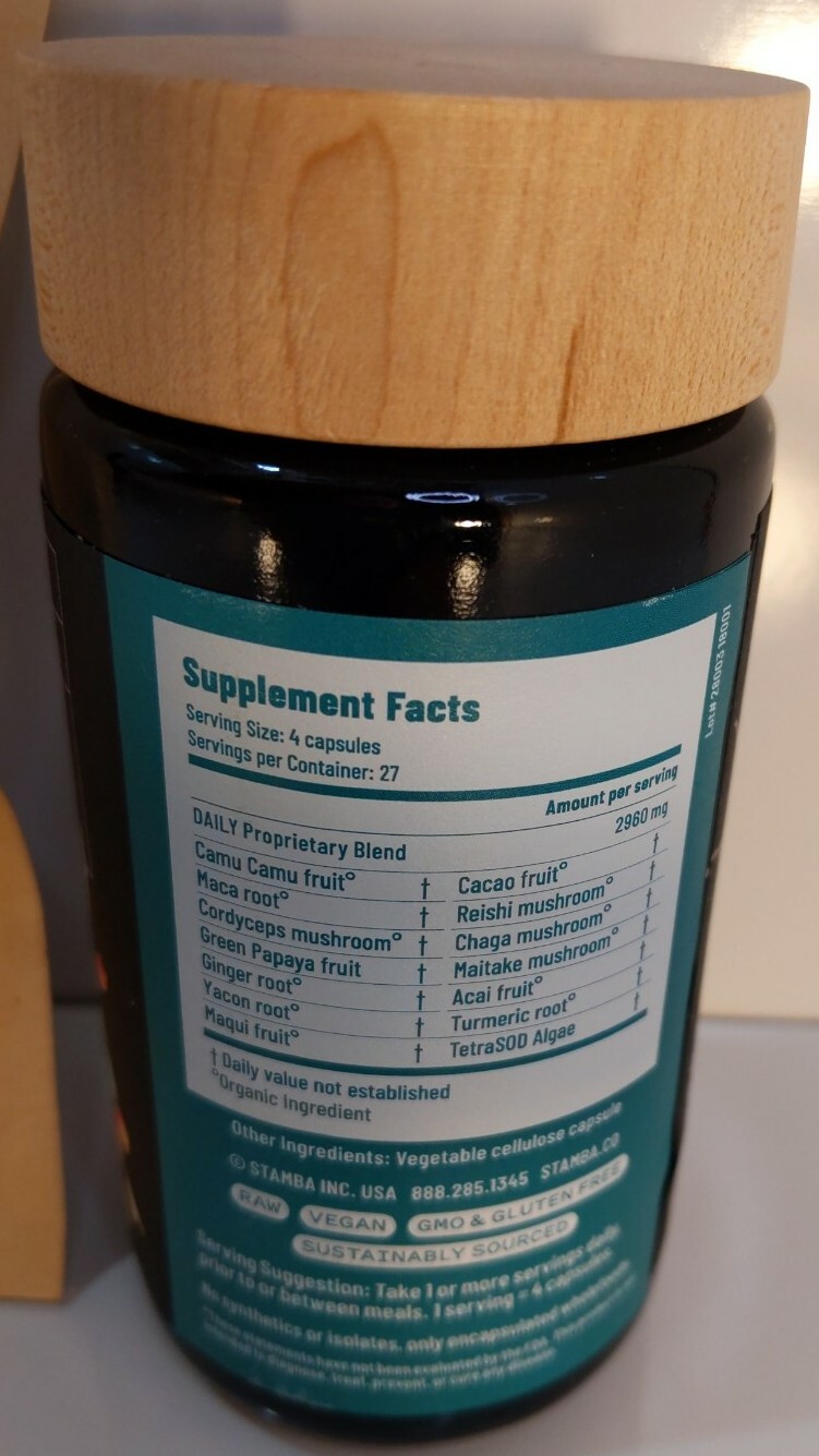 Daily Immune+ | Premium Superfood Capsules for Immune Strength, Digestive Health