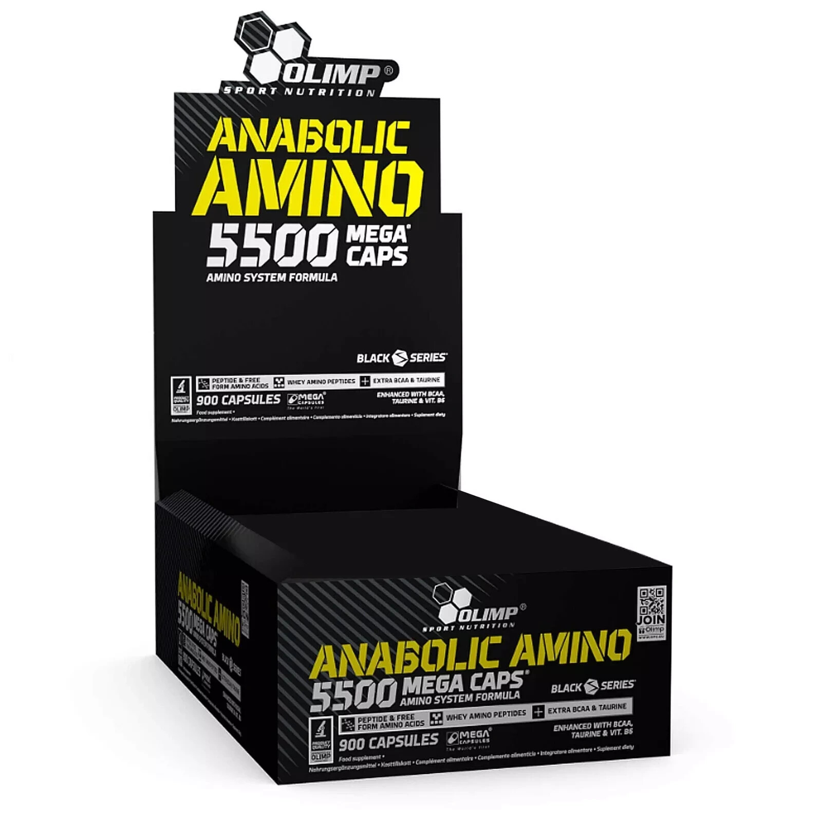 ANABOLIC AMINO 5500 MEGA CAPS 90-240 Capsules – regeneration muscle growth