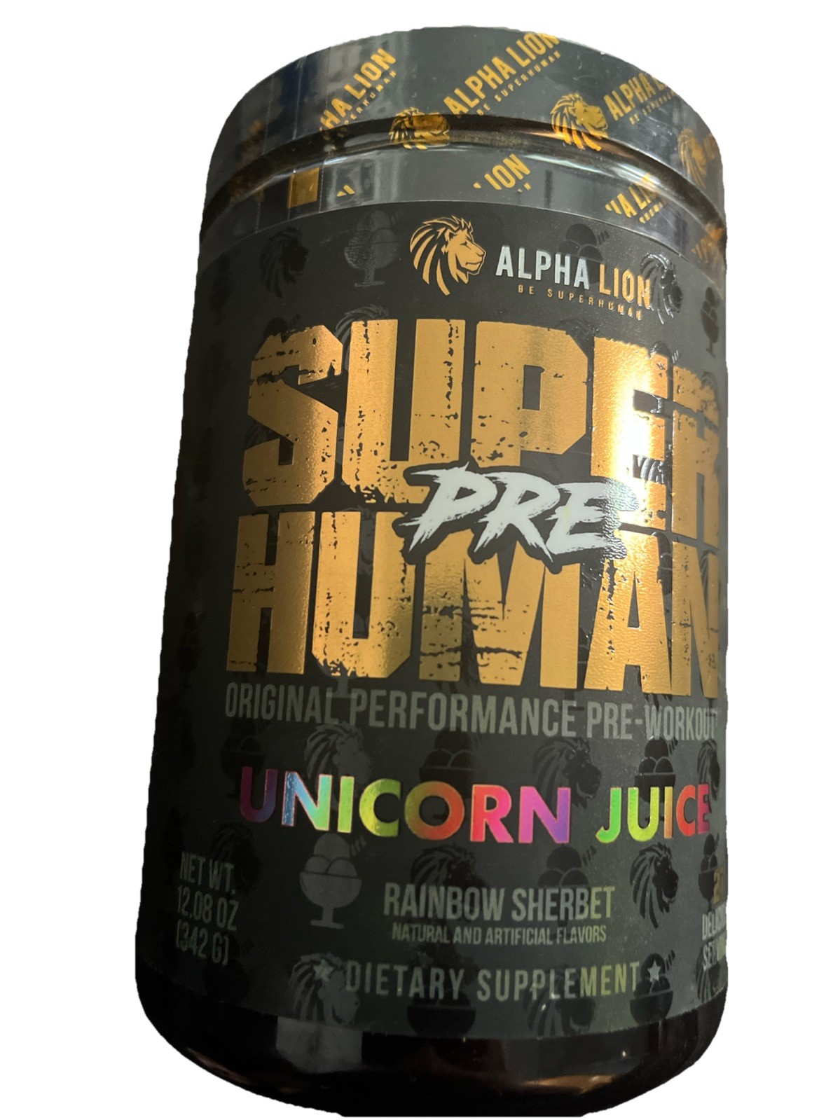 Superhuman Pre Unicorn Juice 21 Servings by Alpha Lion 2/27