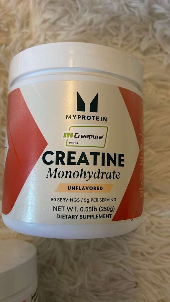 MyProtein Creatine Monohydrate 250g 3 Pack Unflavored Free Shipping