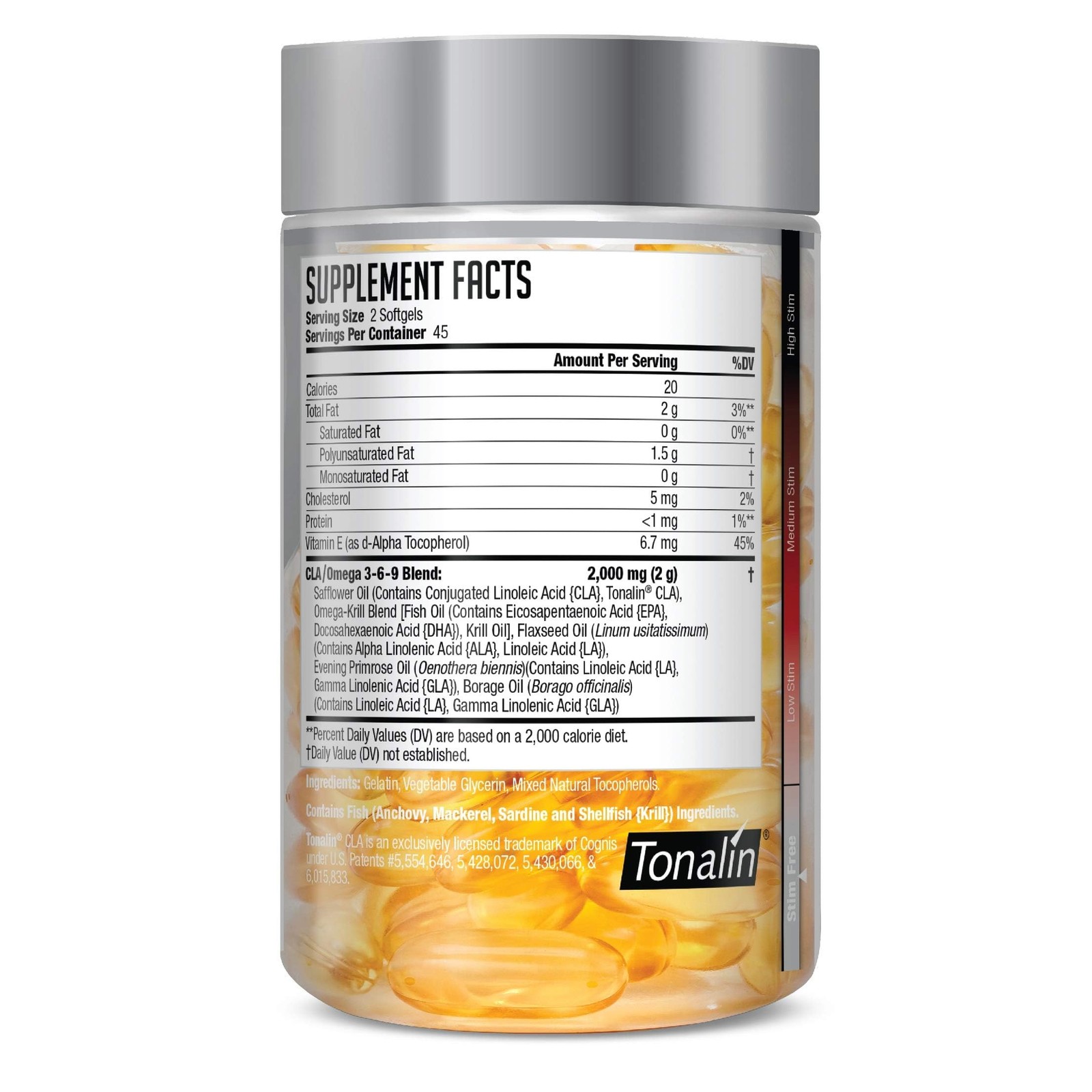 NDS Nutrition Censor – Fat Loss and Body Toner with CLA Fish Oil Safflower an…