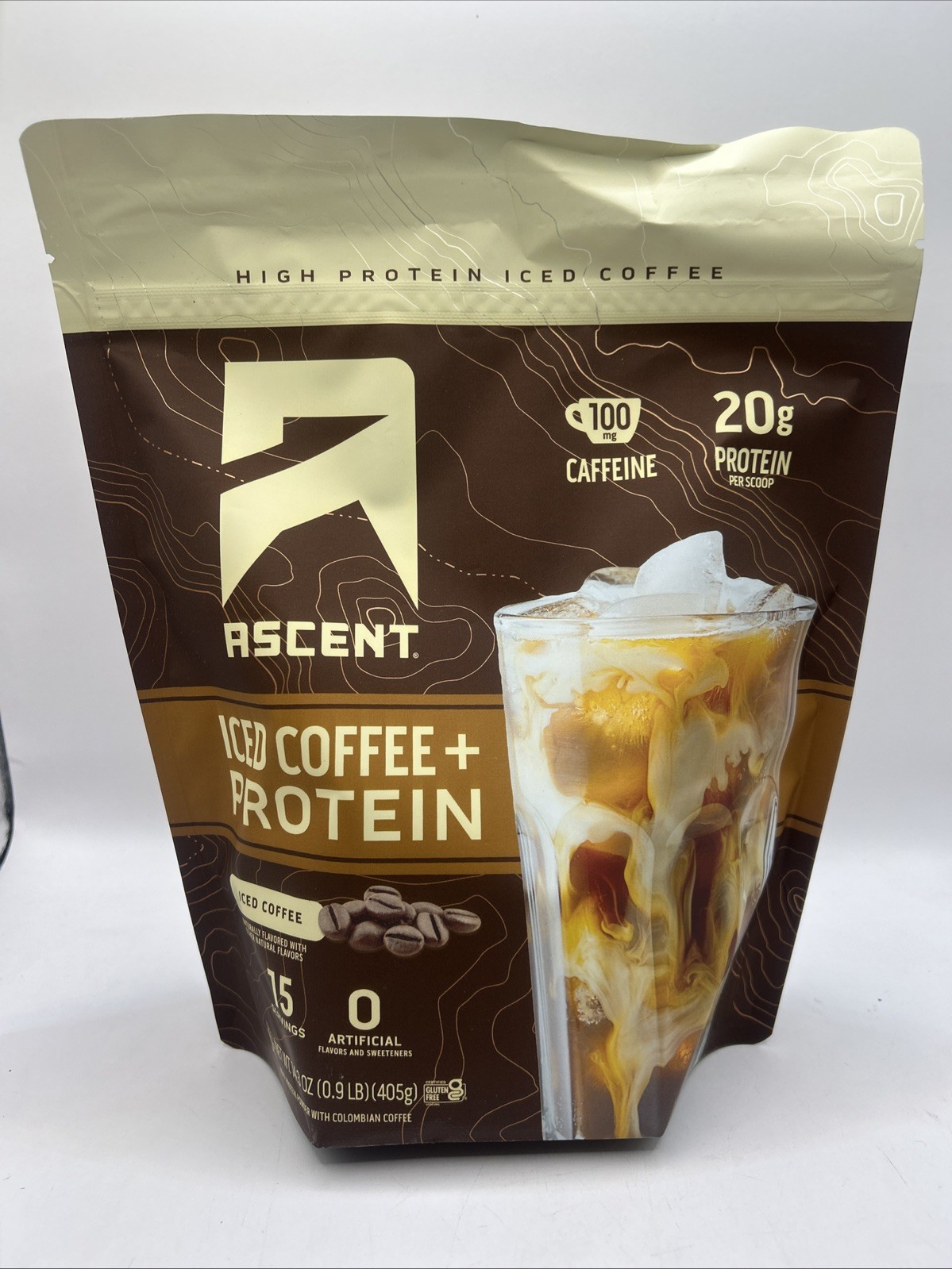 Ascent Iced Coffee Protein Powder – High Protein Coffee Powder 1/27