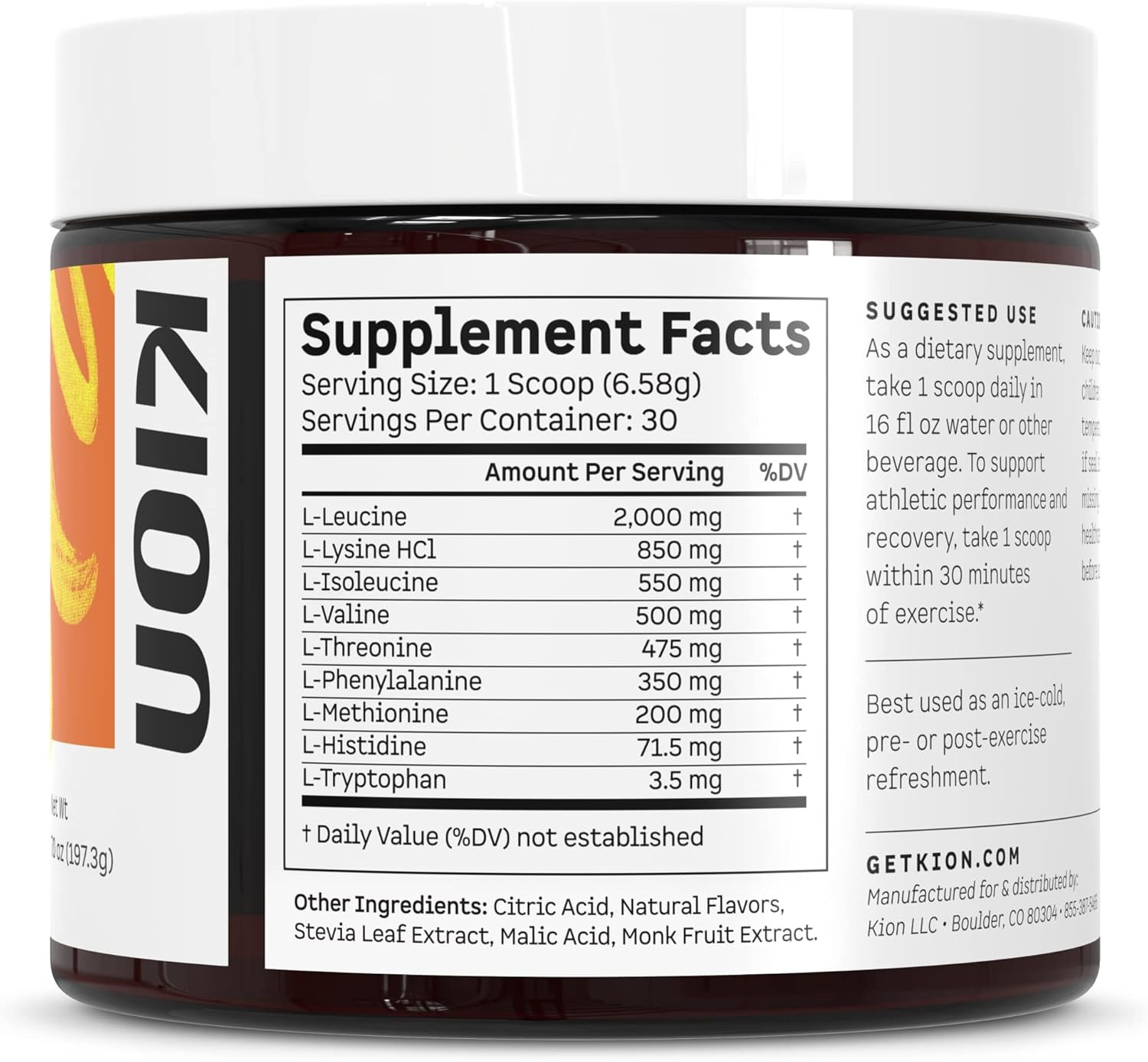 Aminos Essential Amino Acids Powder – Amino Acid Nutritional Supplements, Aminos