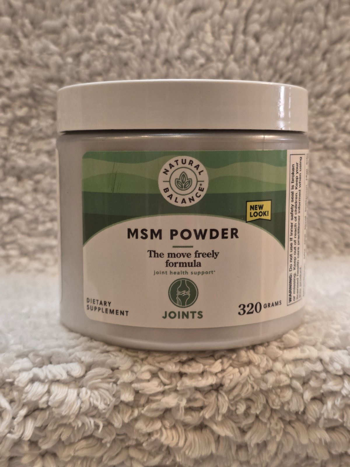 Natural Balance MSM 320 Grams Unopened