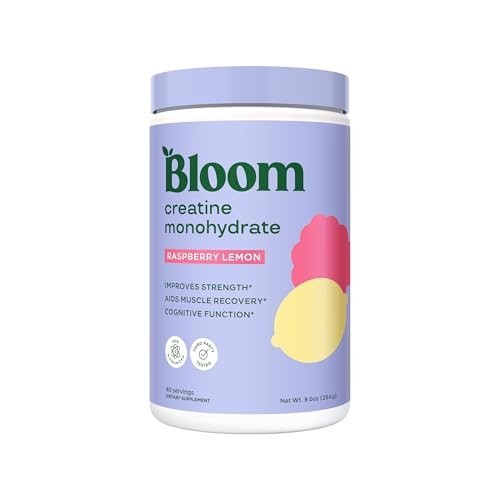 Creatine Monohydrate Powder Raspberry Lemon 40 Servings