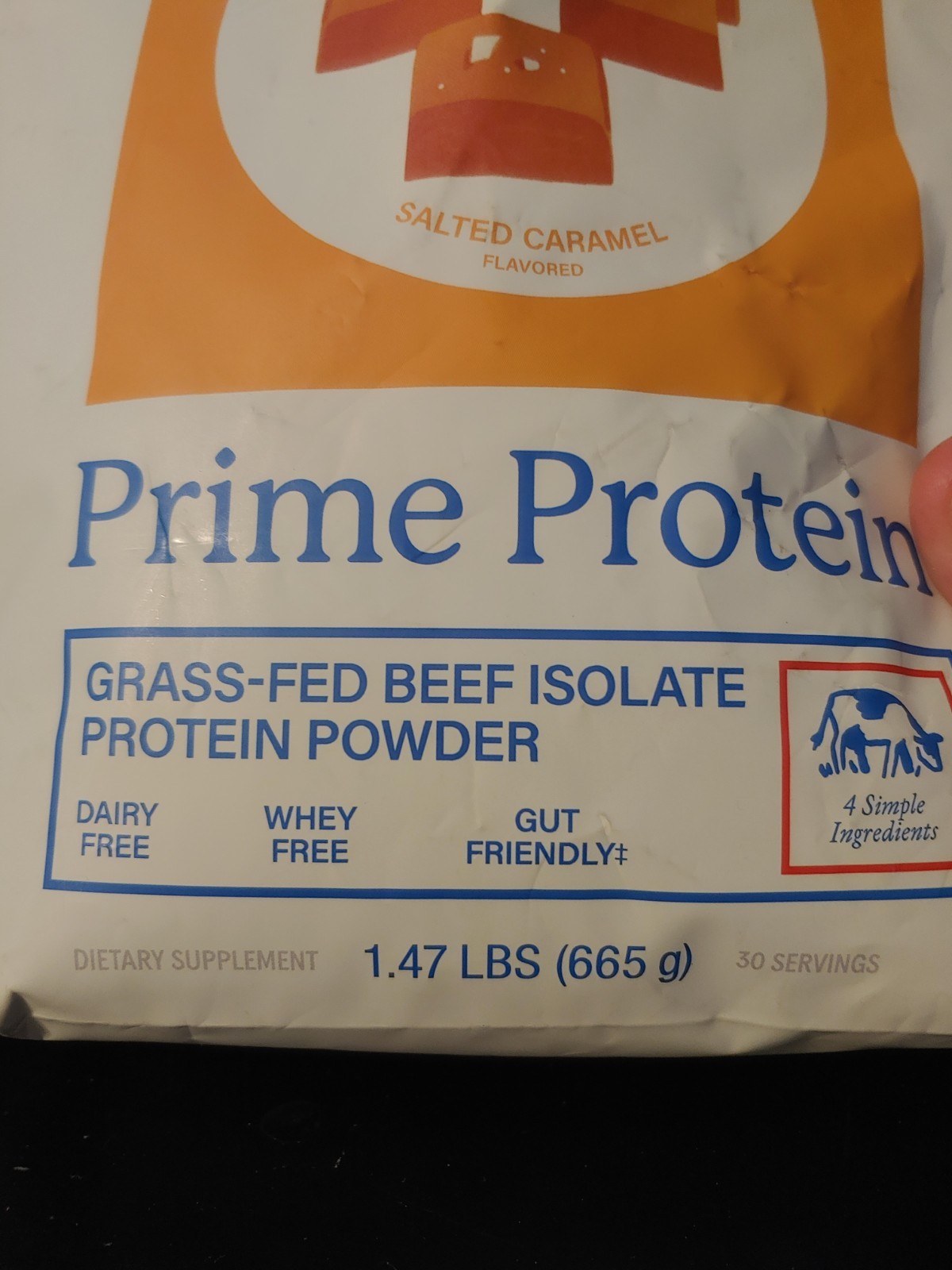 Equip Prime Protein, Salted Caramel, 21g Protein Per Scoop