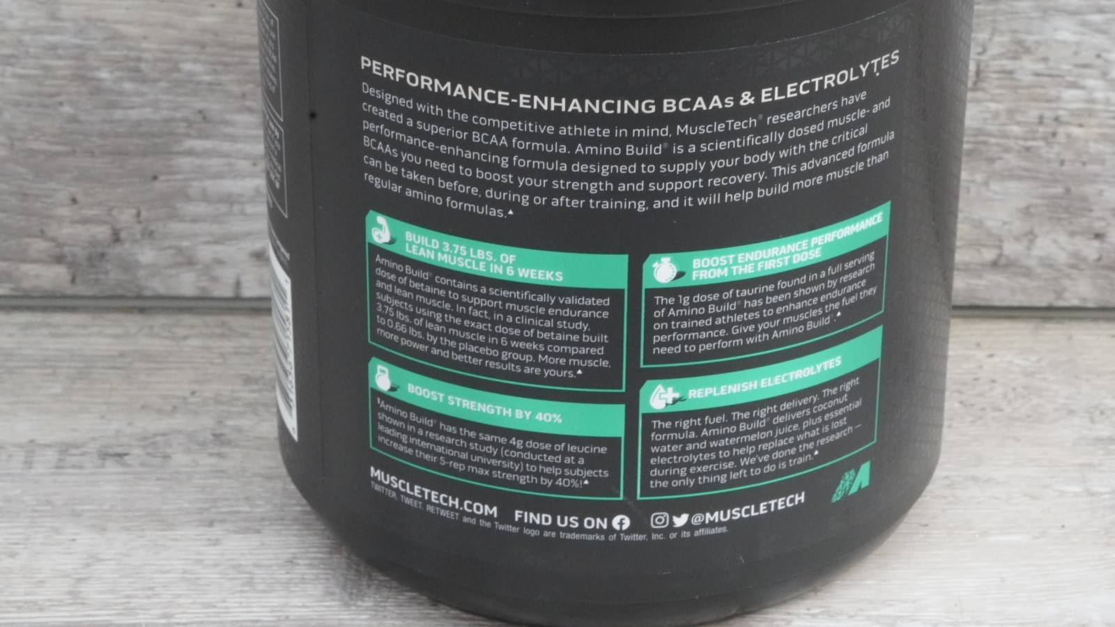 MuscleTech BCAA Powder for Men & Women, Strawberry Watermelon -Boosts Strength