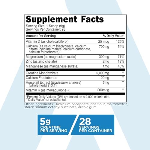 TransformHQ Creatine Powder 5g 28 Servings Unflavored
