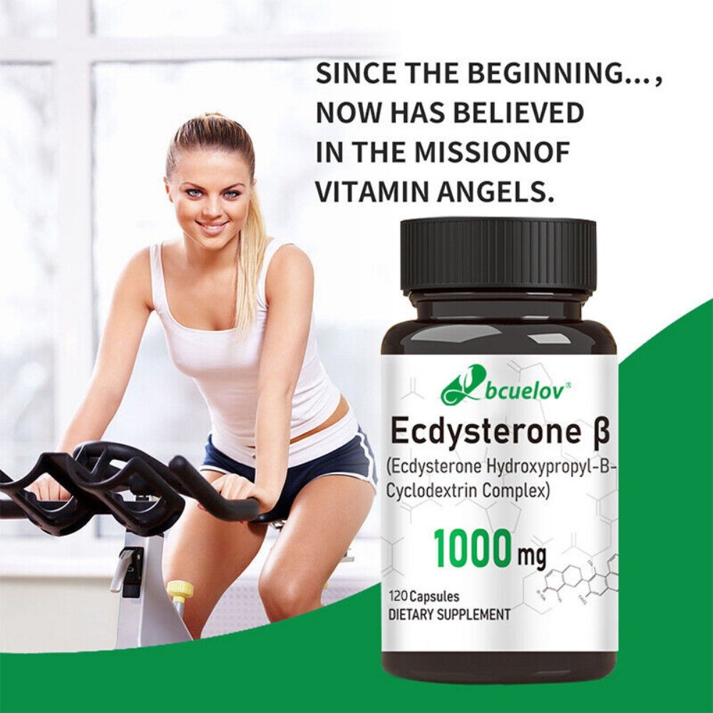 Beta-Ecdysterone Complex with Hydroxypropyl-β-Cyclodextrine 120 Capsules – US