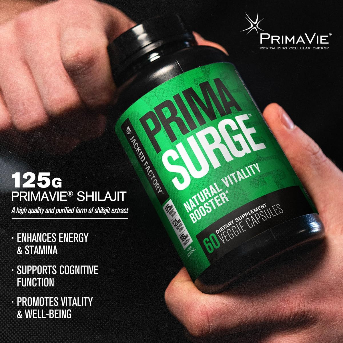 PRIMASURGE – Potenciador de testosterona natural, crecimiento muscular y fuerza