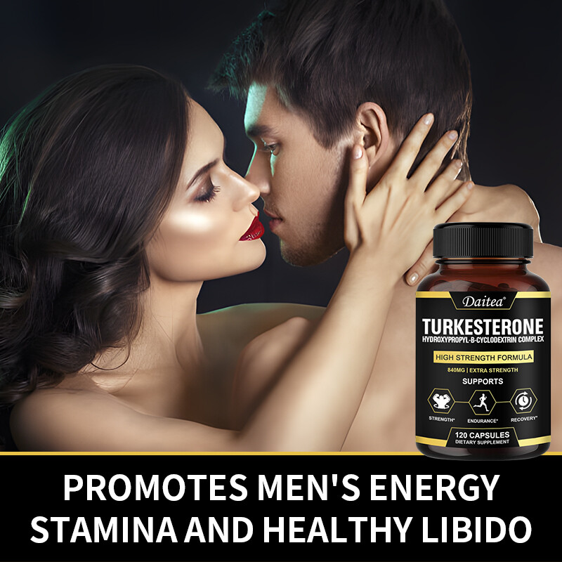 Turkesterone 840 Mg – Increase Performance & Muscle Strength – 120 Capsules