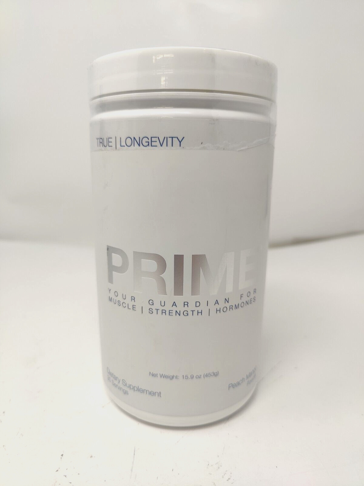 Prime Peach Mango Powder for Muscle strength 30 servings 15 oz 453g EXP10/25 NEW