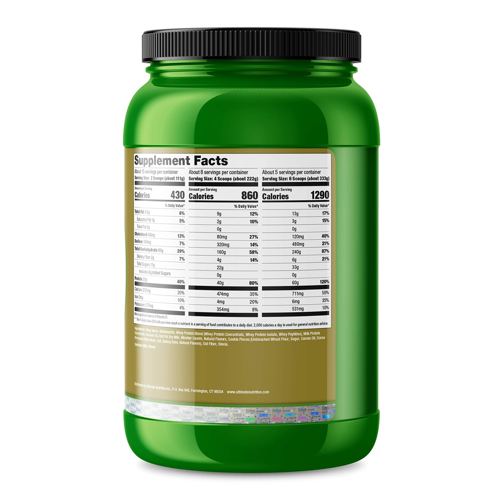 Natural Gainz Whey Protein Powder – Natural Gainer Protein , Cookies N Cream
