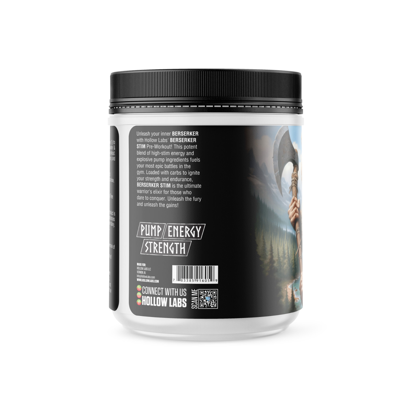 Hollow Labs Berserker Stim Strawberry Lemonade