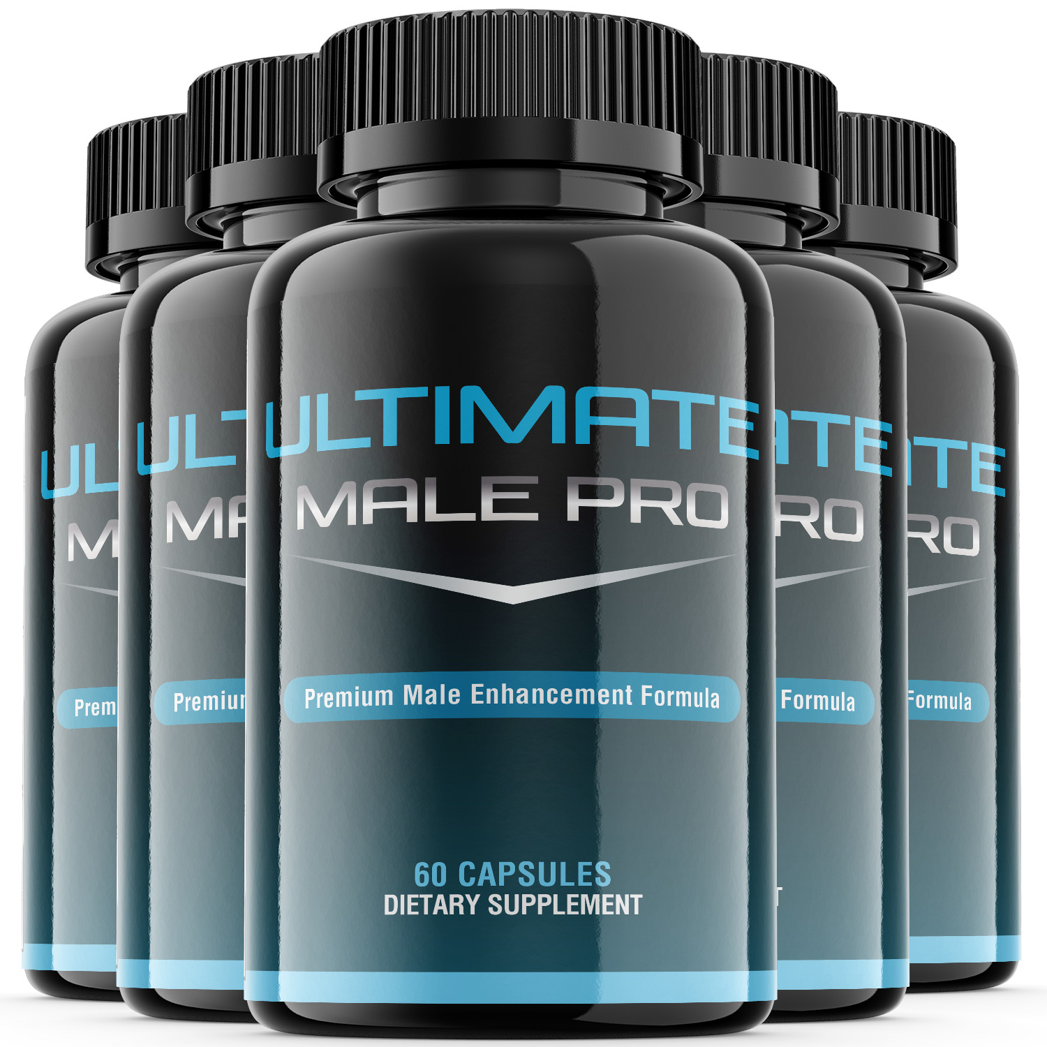 (5 Pack) Ultimate Male Pro, Ultimate Male Performance Supplement (300 Capsules)