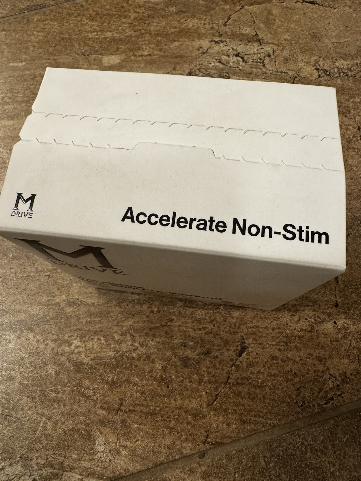 M DRIVE Accelerate Non-Stim Pre Workout 30 STICK PACK Factory Sealed READ