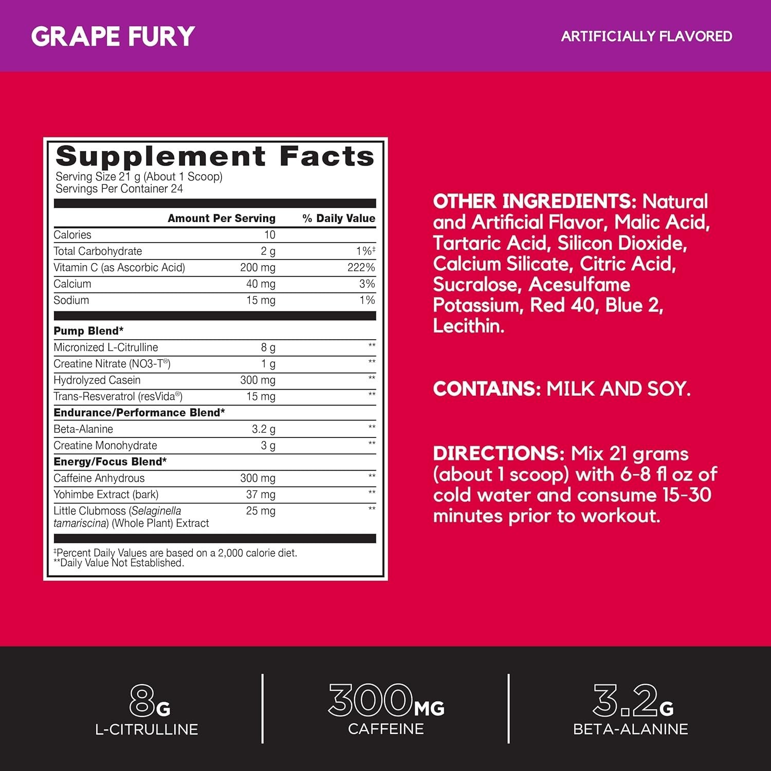 Explosive Energy & Muscle Pumps: N.O.-XPLODE Vaso Pre Workout, 8g L-Citrulline