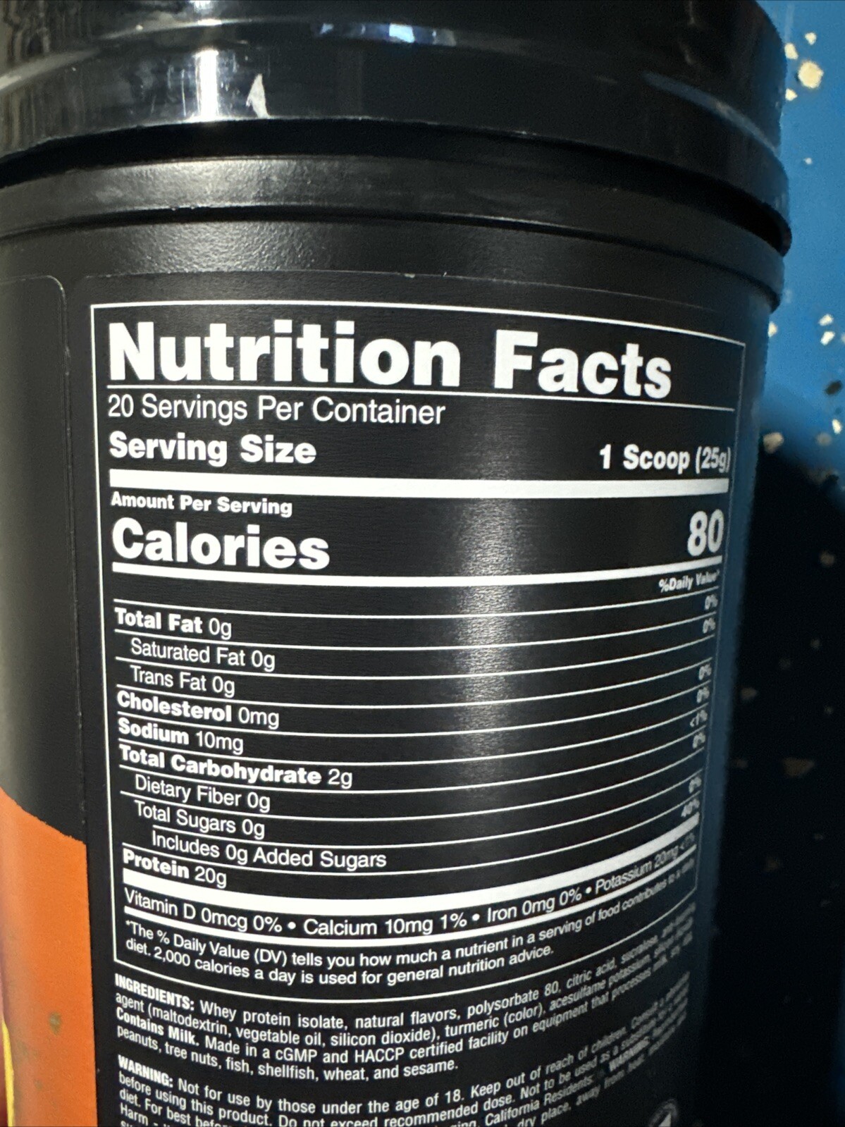Clear Whey Isolate, Pineapple Orange, 1.1 lb (500 g)