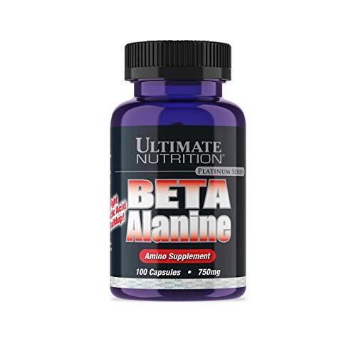 Ultimate Nutrition Beta Alanine Capsules 750 MG, 100 Count