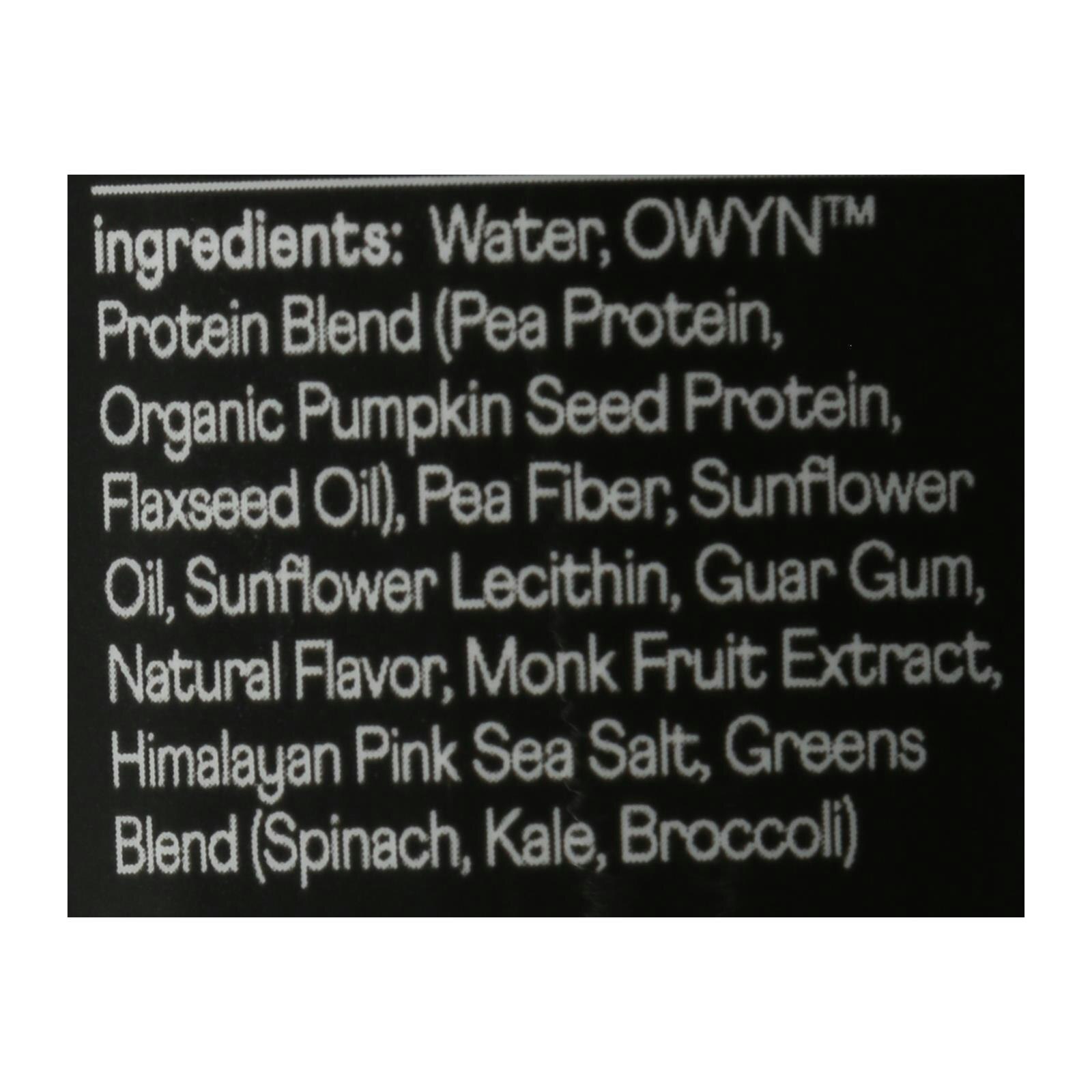 Only What You Need Vanilla Elite Plant Based Protein Drink 12 fl. oz Pack of 12