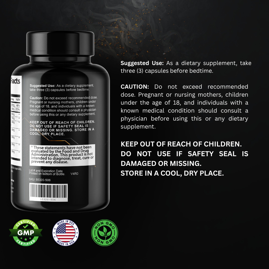Iron Wolf Prime- Bodybuilding & Men’s Health Support- 4 Bottles- 360 Capsules